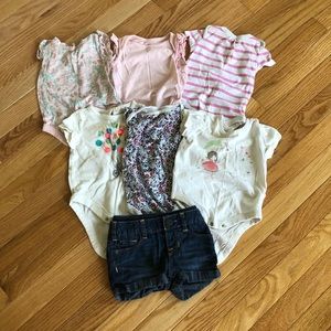 Baby Gap 3-6 Months Summer Clothing Lot